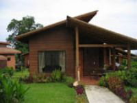 Outside villas at El Silencio del Campo   